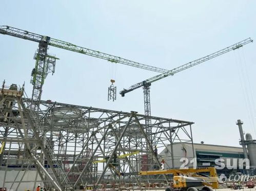 一帶一路海灣明珠 ,中聯(lián)重科塔機建設巴林電站